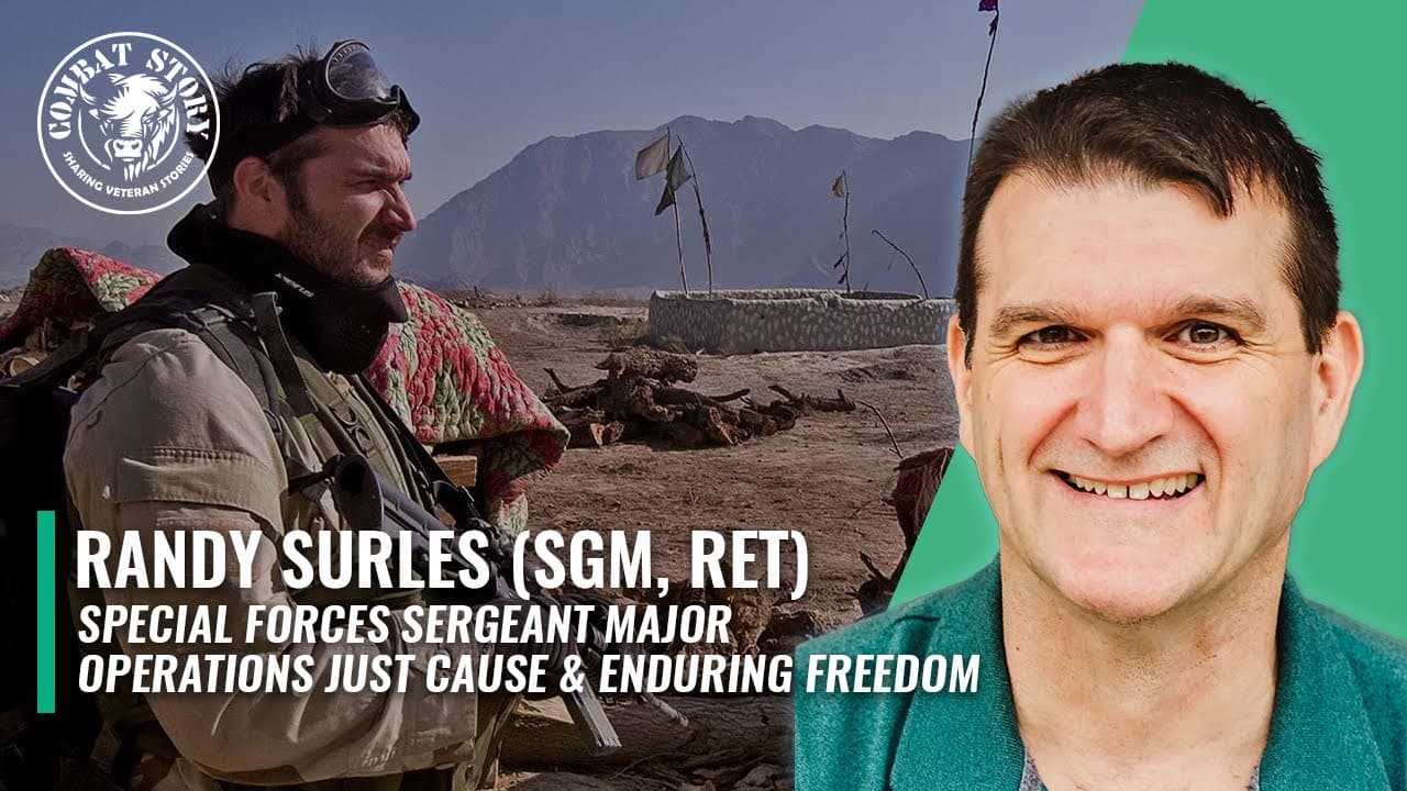 Breaking a Leg on a Combat Jump w/ Ranger Regiment | Special Forces SGM Randall Surles Round 1