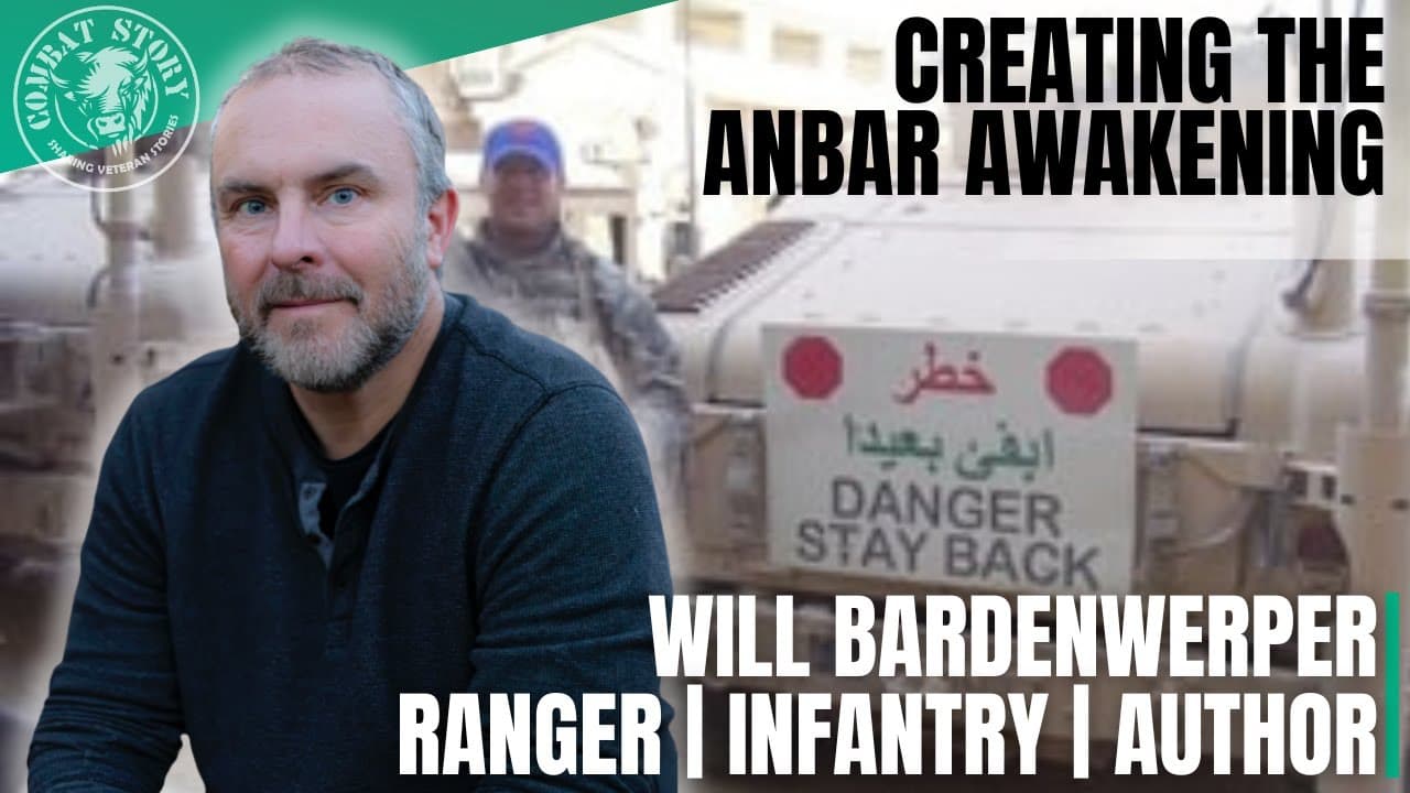 1-36 Infantry in Ramadi & Sunni Triangle | Ranger | Infantry School | 2x Author Will Bardenwerper