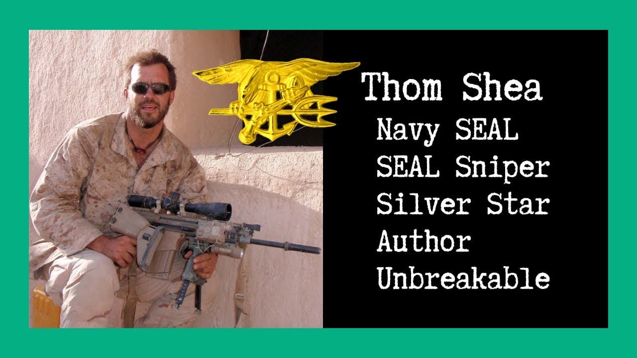 Combat Story (Ep 16): Thom Shea Navy SEAL | SEAL Sniper | Silver Star | Author | Entrepreneur