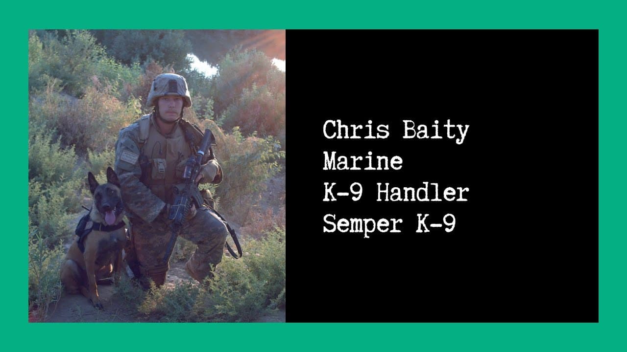 Combat Story (Ep 3): Chris Baity Marine K-9 Handler | Non-Profit Founder | Washingtonian of the Year