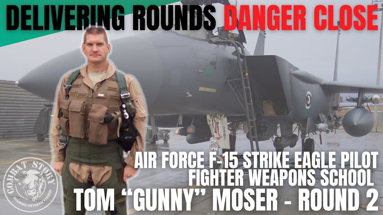 Fighter Weapons School | F-15E Fighter Pilot | Marine & Police Officer | Tom Moser (Round 2)