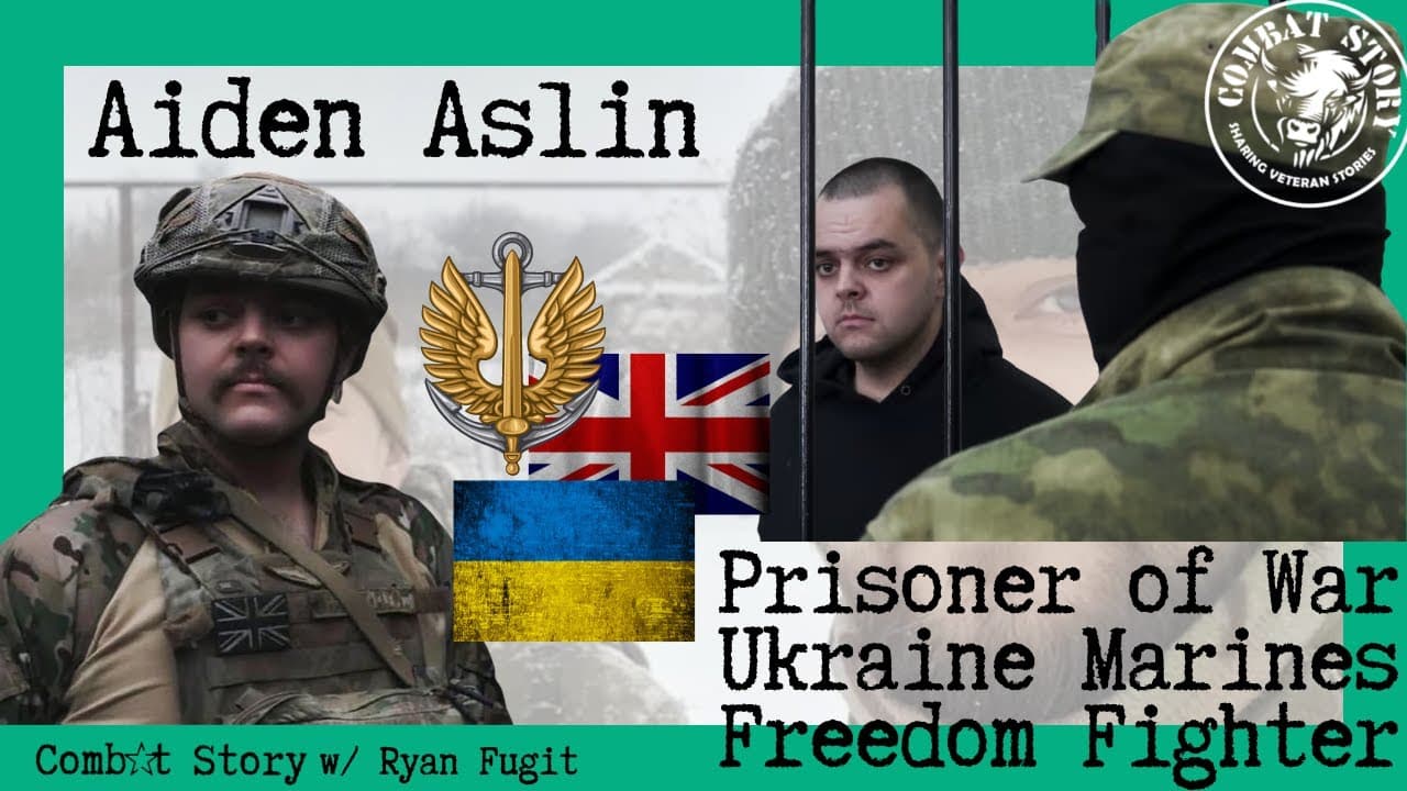 Prisoner of War | Ukraine Marines | Tortured in Captivity by Russia | Aiden Aslin (Round 2)