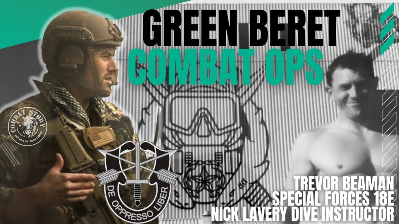 Green Beret 18Z, Nick Lavery Dive School Instructor, Overcoming Suicide, Cook to SF - Trevor Beaman