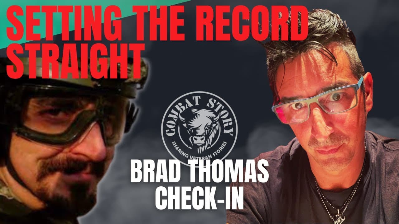 Black Hawk Down - Setting the Record Straight | Silence and Light Musician - Brad Thomas Catchup